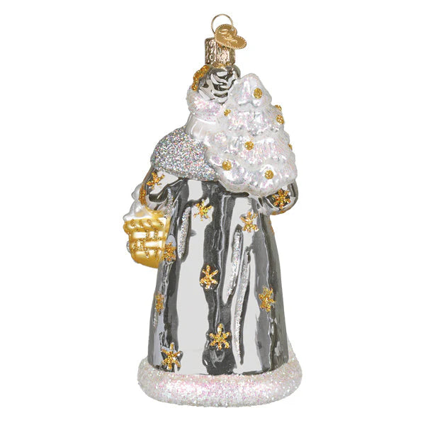 OWC Sterling Santa Ornament