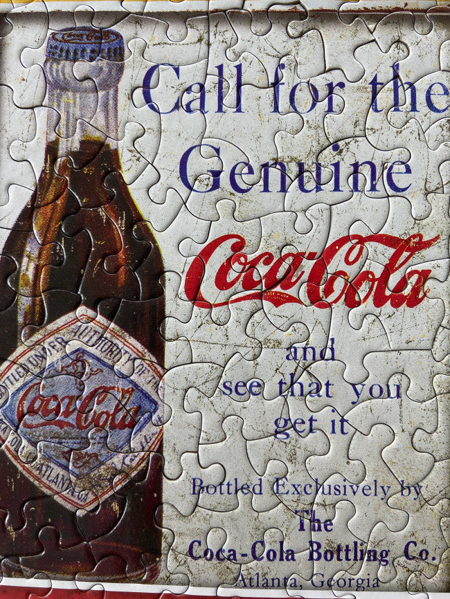 SPRGBK Coca-Cola Tin Signs 1000 Piece Puzzle in Collectors Tin