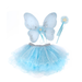 CE Iridescent Celestrial Fairy - Wings, Tutu, and Wand Set - Size 4-6