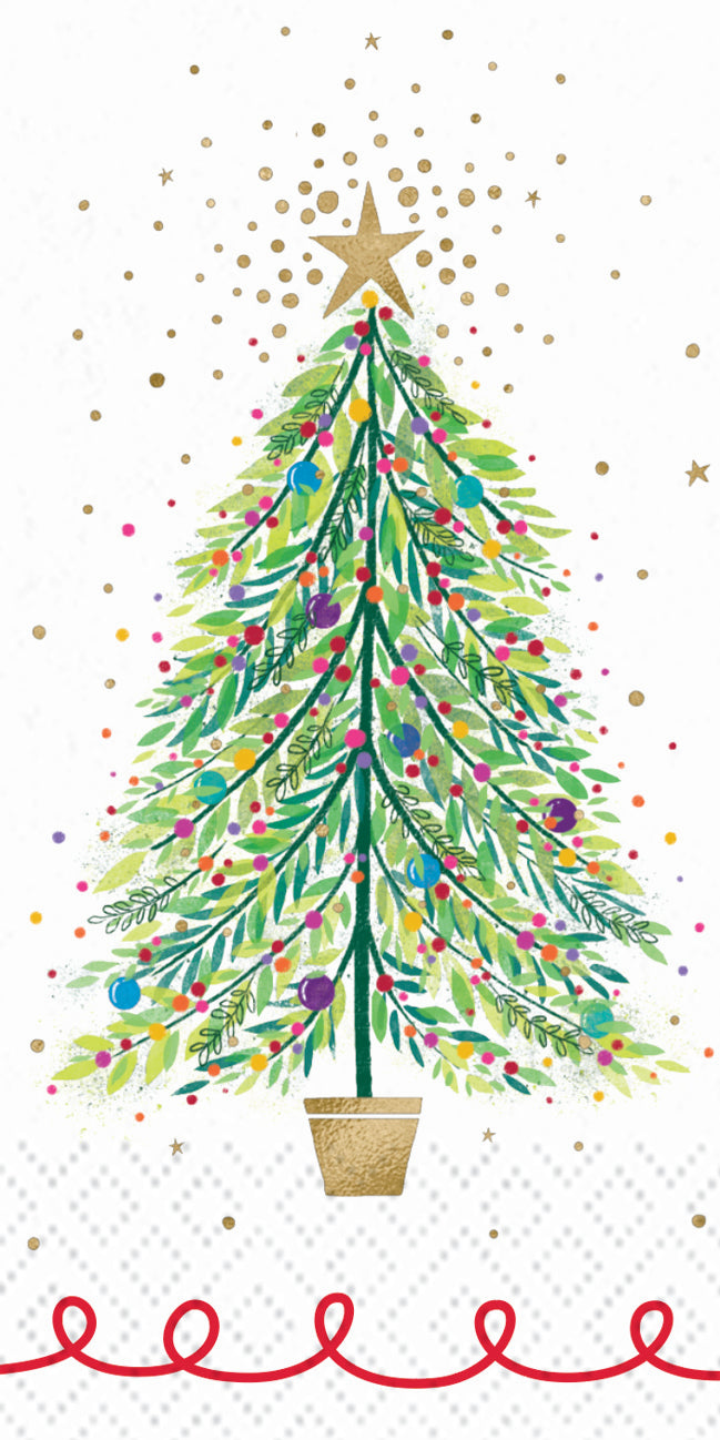 Christmas Tree Magic Pocket Tissues