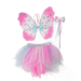 Think Mint Pink Skirt, Wings, and Wand - Size 4-6