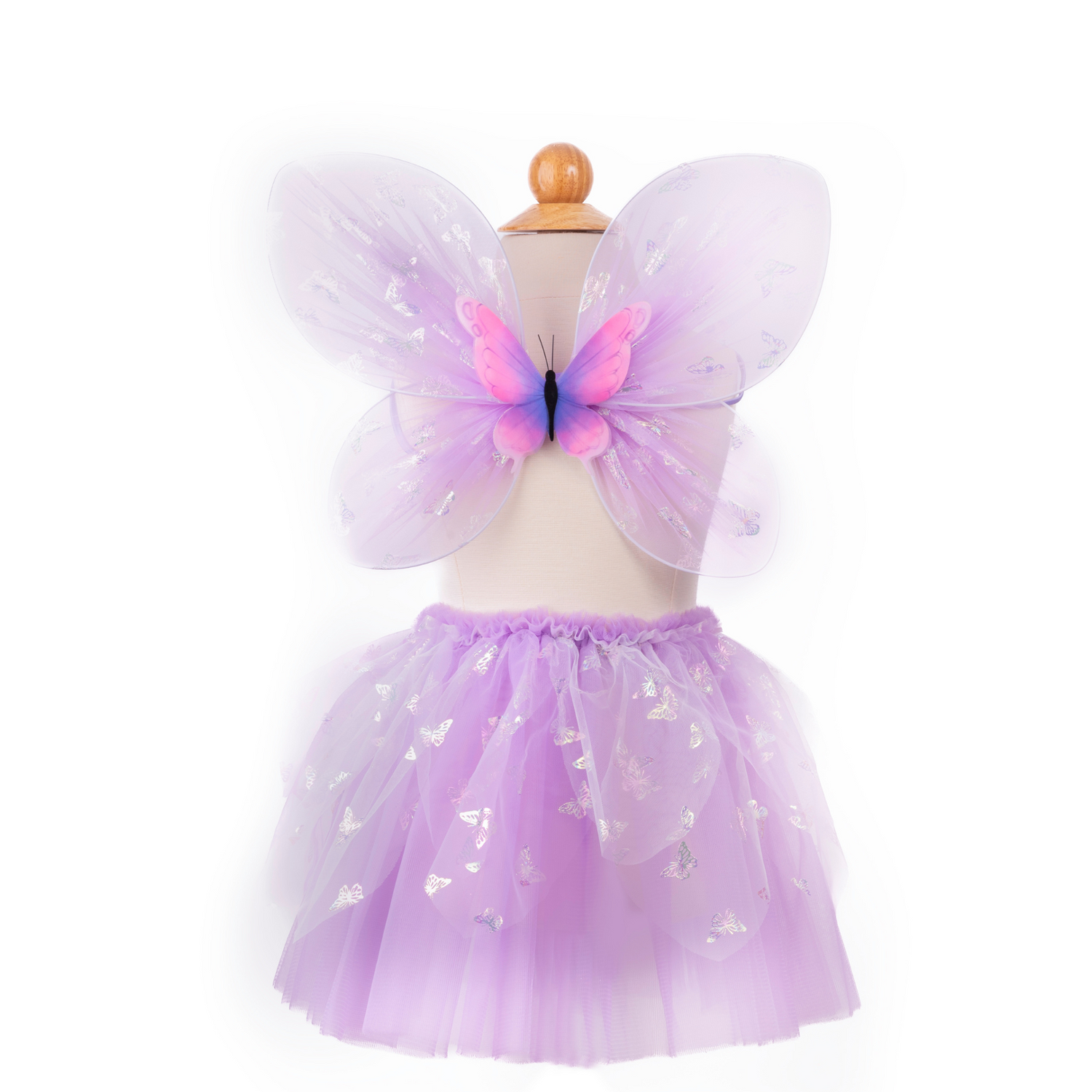 CE Purple Flutter Butterfly Skirt & Wings - Size 4-6