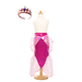 Pink Glimmer Mermaid Tail With Tiara - Size 5-6