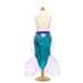 Mermaid Glimmer Skirt Set with Headband - Lilac and Blue - Size 5-6