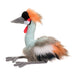 Nia African Crown Crane Rainbow Fuzzle    