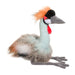 Nia African Crown Crane Rainbow Fuzzle    