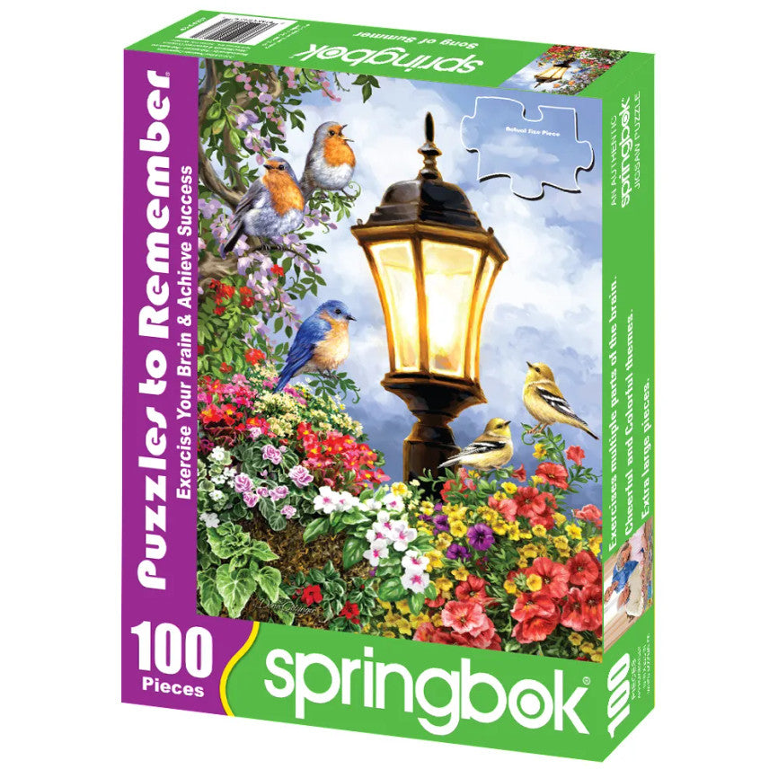 SPRGBK Song of Summer 100 Piece Puzzle