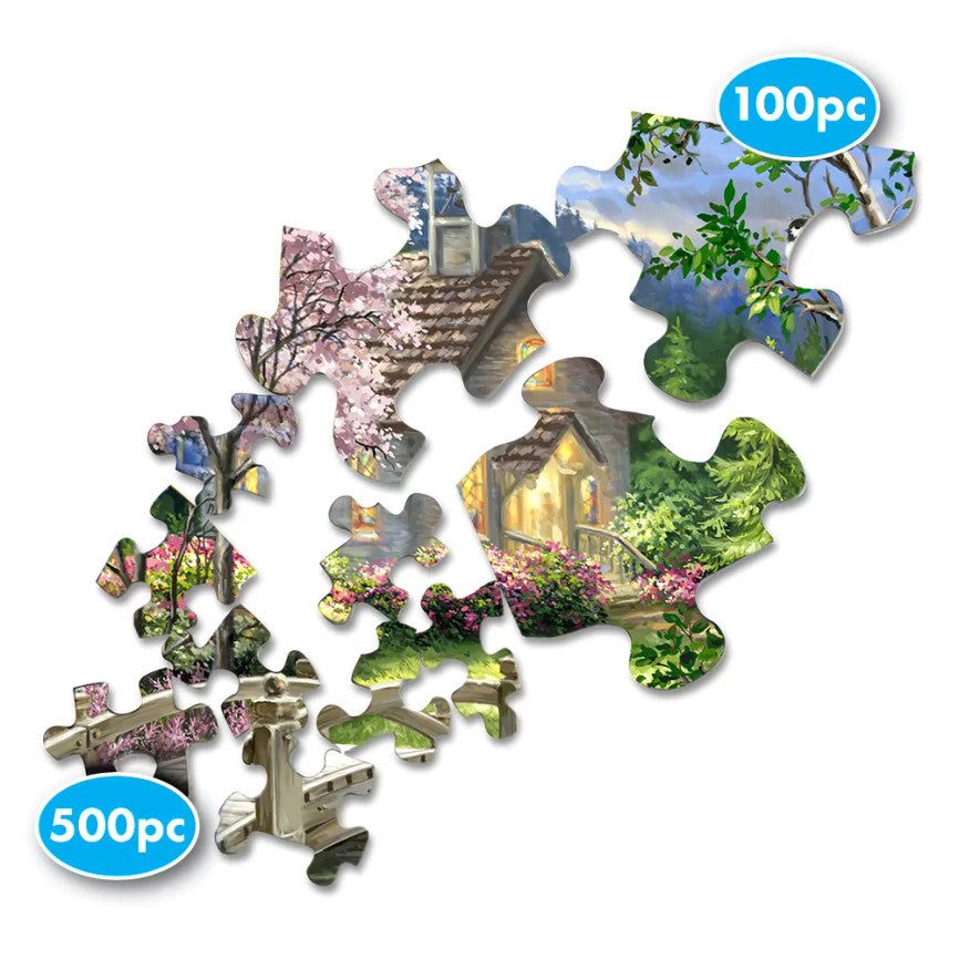 Spring Chapel 100 Piece Puzzle