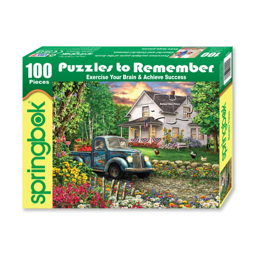 Simpler Times 100 Piece Puzzle To Remember