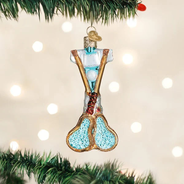 OWC Lacrosse Set Ornament