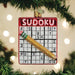 Old World Christmas Sudoku Ornament    