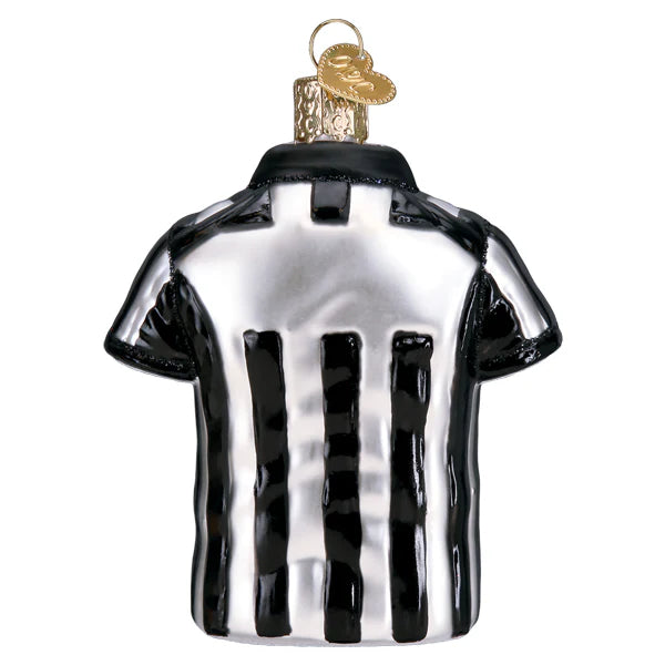 Old World Christmas Referee Shirt Ornament