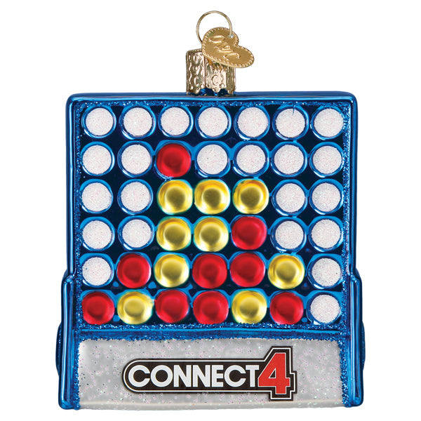 Old World Christmas Connect 4 Ornament    