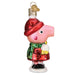 Old World Christmas Peppa Pig With Snowball Ornament