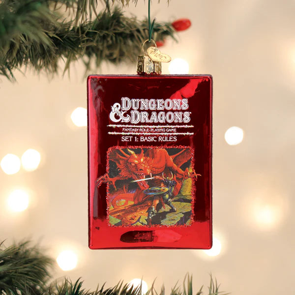 OWC Dungeons & Dragons Red Box Ornament