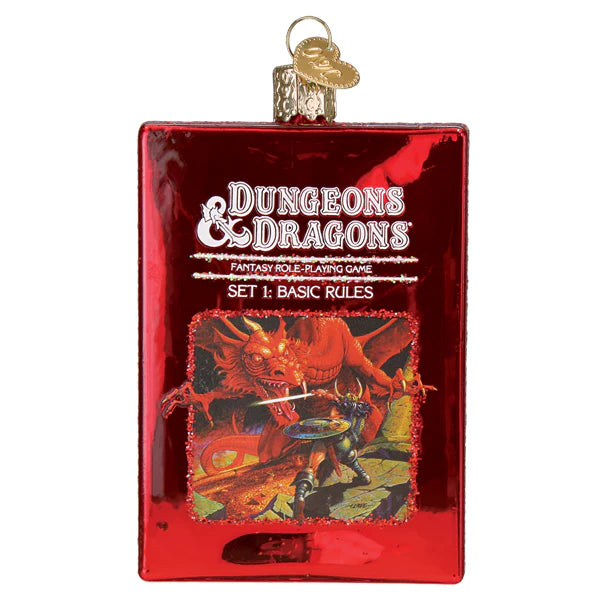 OWC Dungeons & Dragons Red Box Ornament