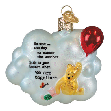 Old World Christmas Winnie And Piglet Together Ornament