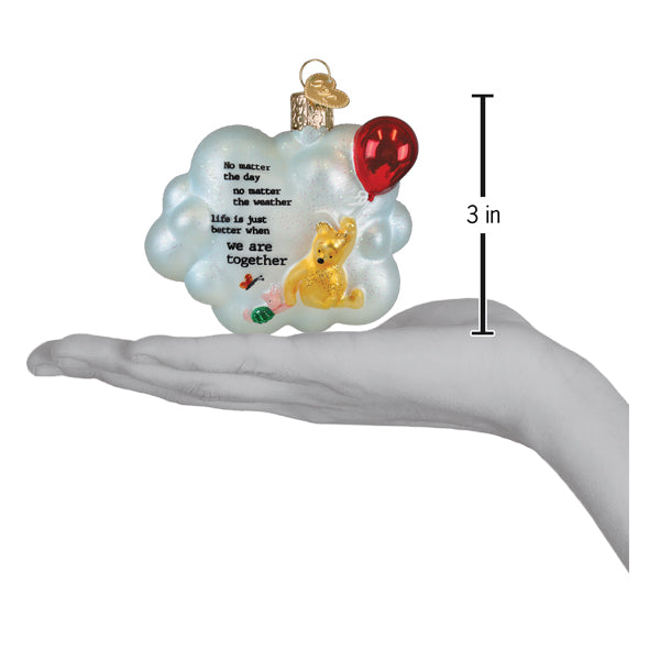 Old World Christmas Winnie And Piglet Together Ornament