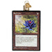 Old World Christmas Magic The Gathering Black Lotus Card Ornament