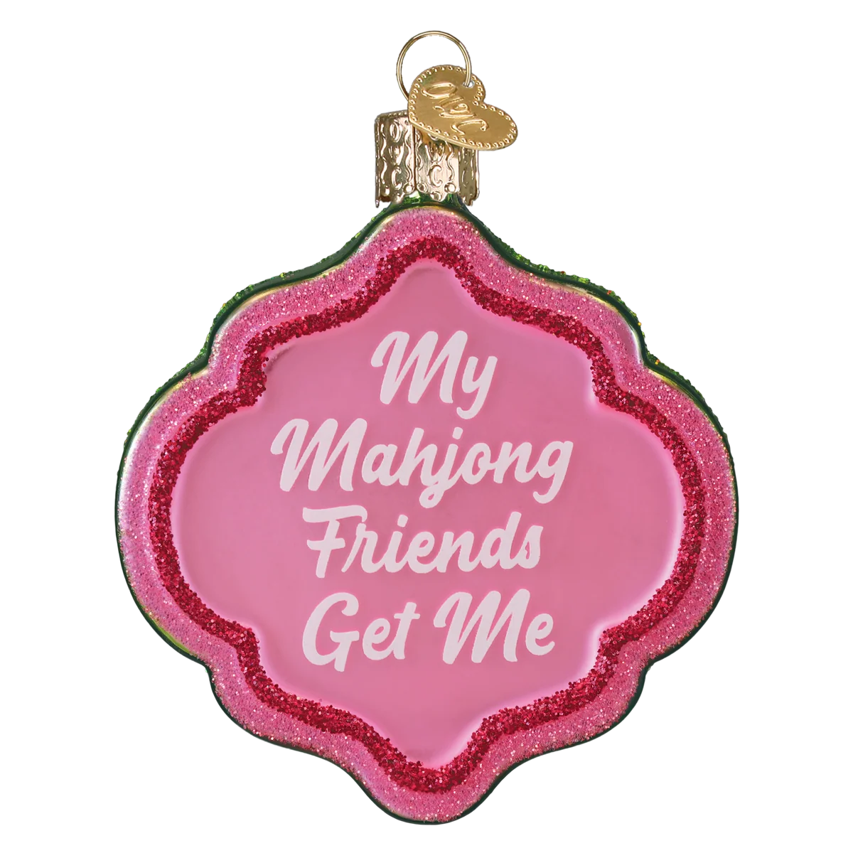 Old World Christmas My Mahjong Friends Ornament