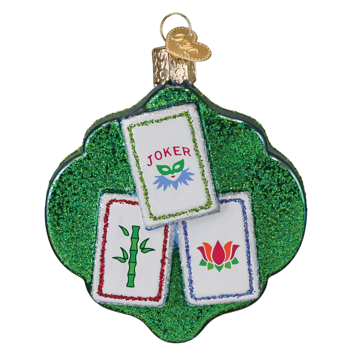 Old World Christmas My Mahjong Friends Ornament