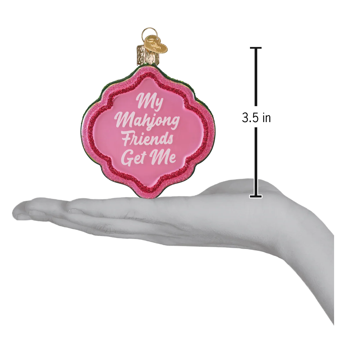 Old World Christmas My Mahjong Friends Ornament