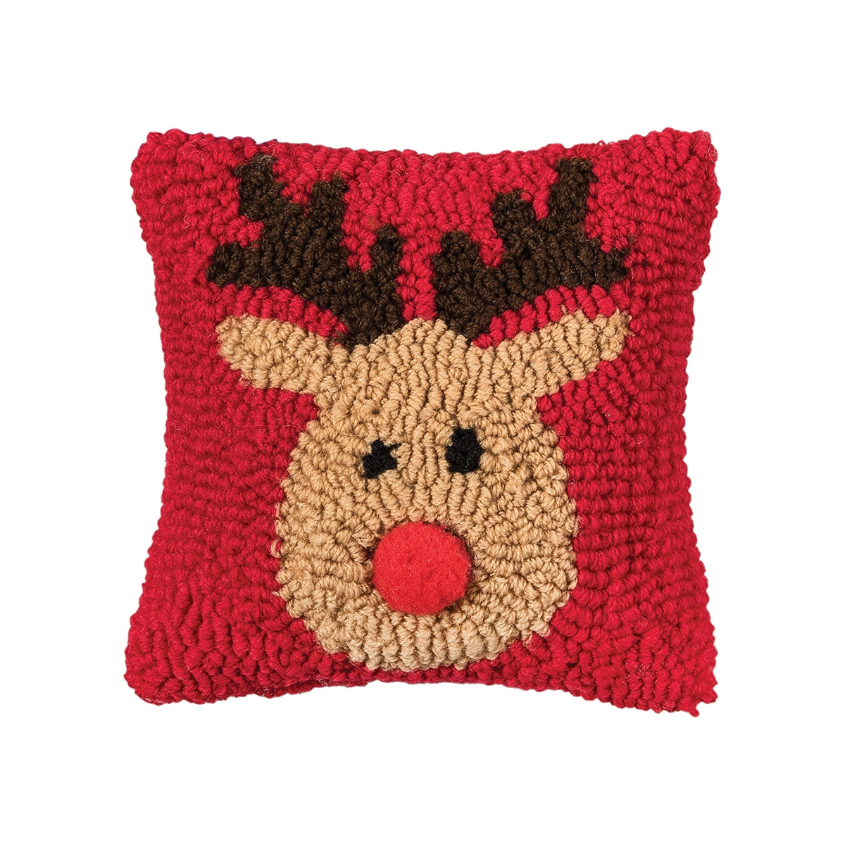 Reindeer Games 8x8 Pillow    