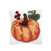 Pumpkin With Berries 8x8 Pillow