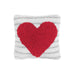 Heart Stripe 8x8 Pillow