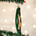 Old World Christmas Green Canoe Ornament    