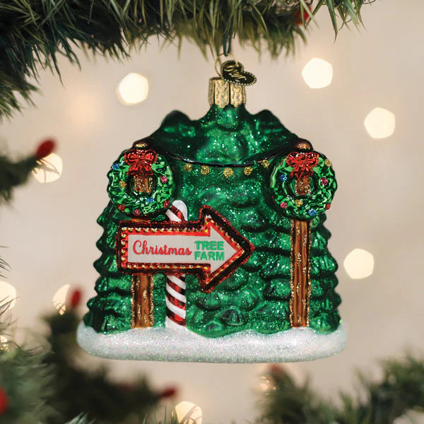 Old World Christmas Tree Farm Ornament