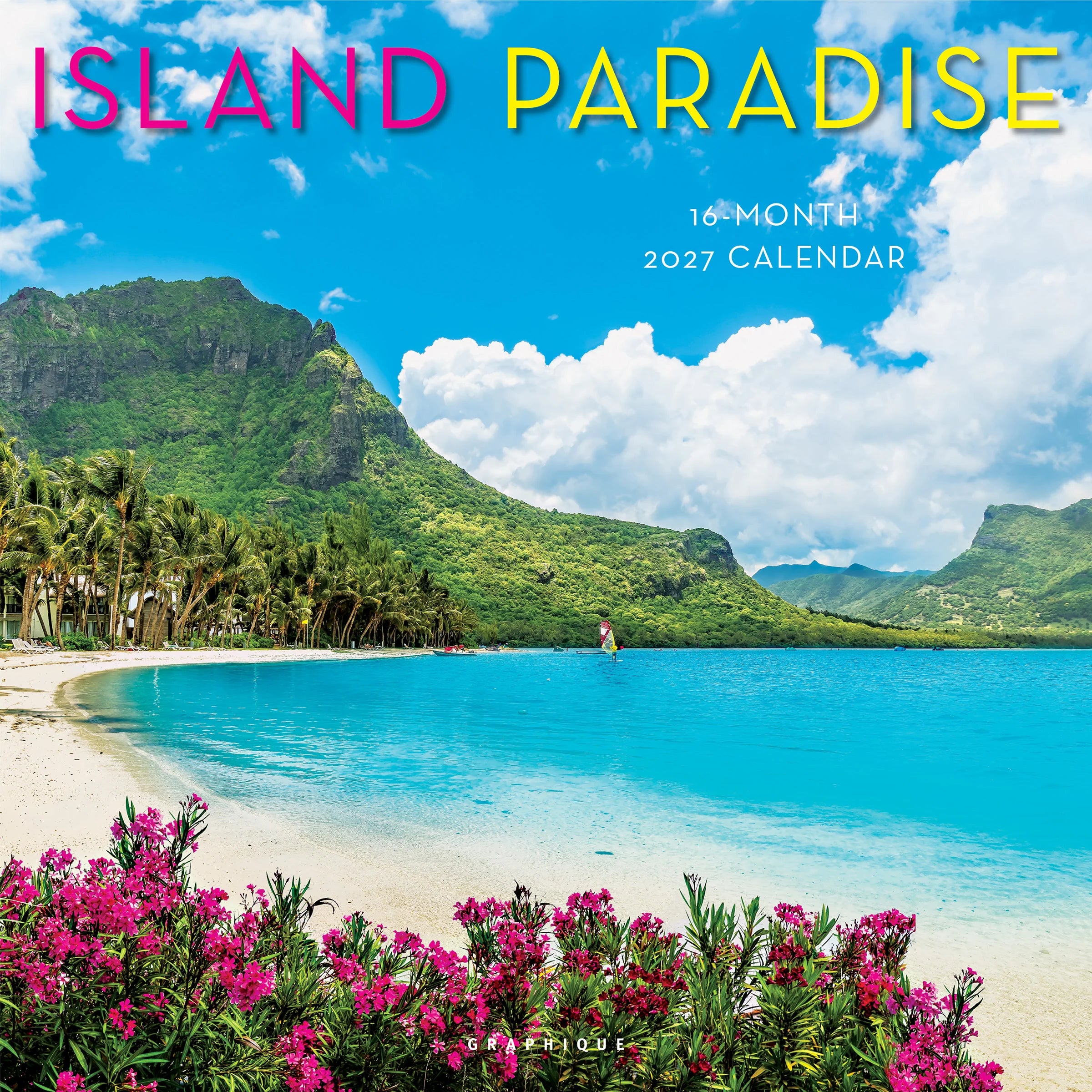 GRPH Island Paradise 2027 Wall Calendar