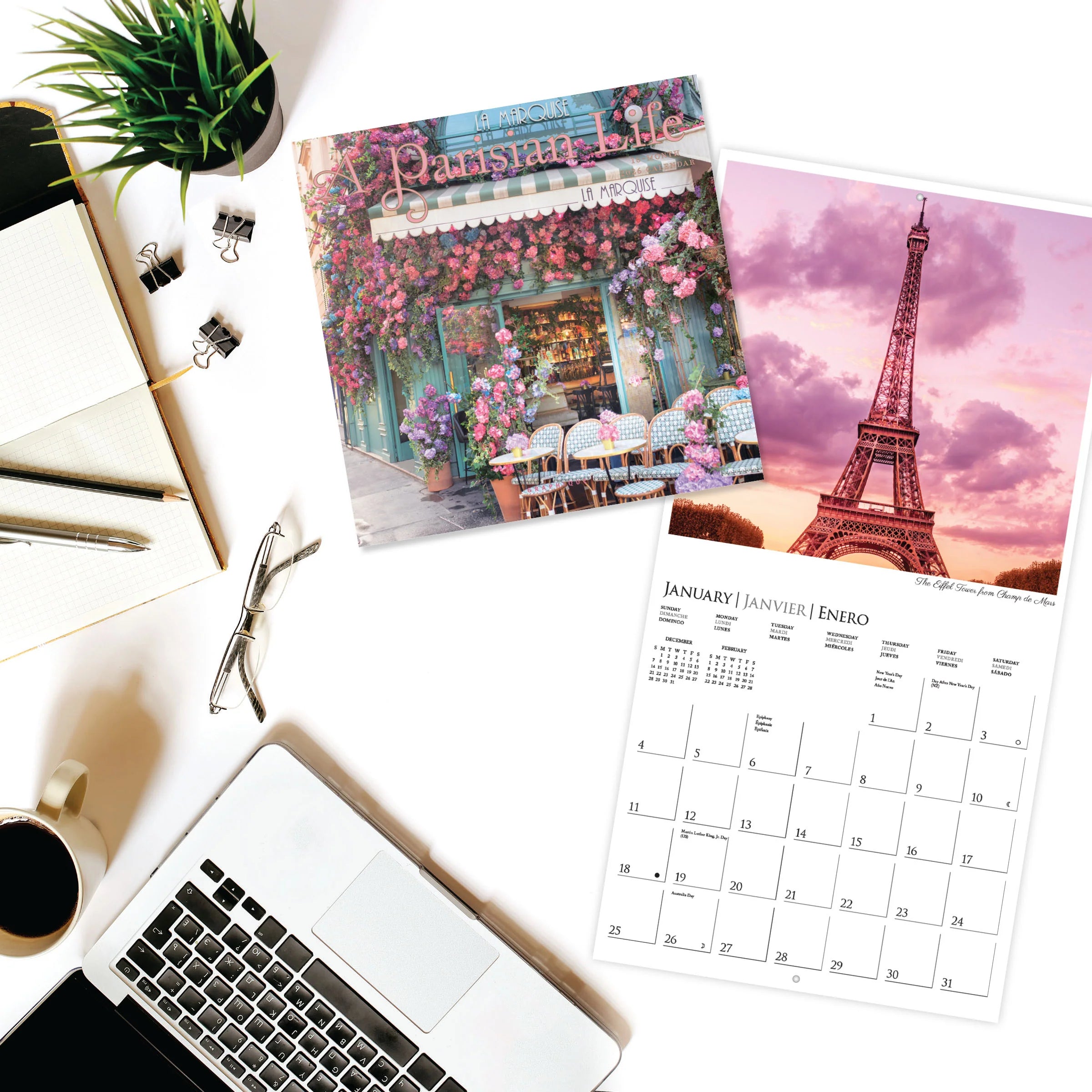 A Parisian Life 2026 Mini Wall Calendar
