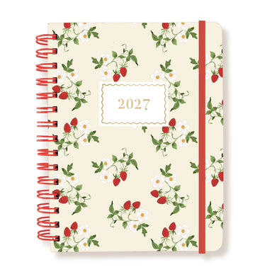 GRPH Strawberries 2027 Spiral-Bound Engagement Calendar