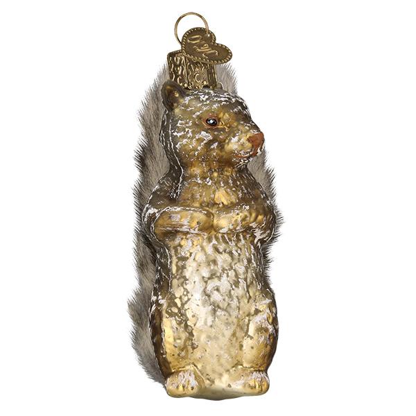 Old World Christmas Vintage Woodland Squirrel Ornament    