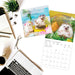 GRPH The Happiest Hedgehogs 2027 Mini Wall Calendar
