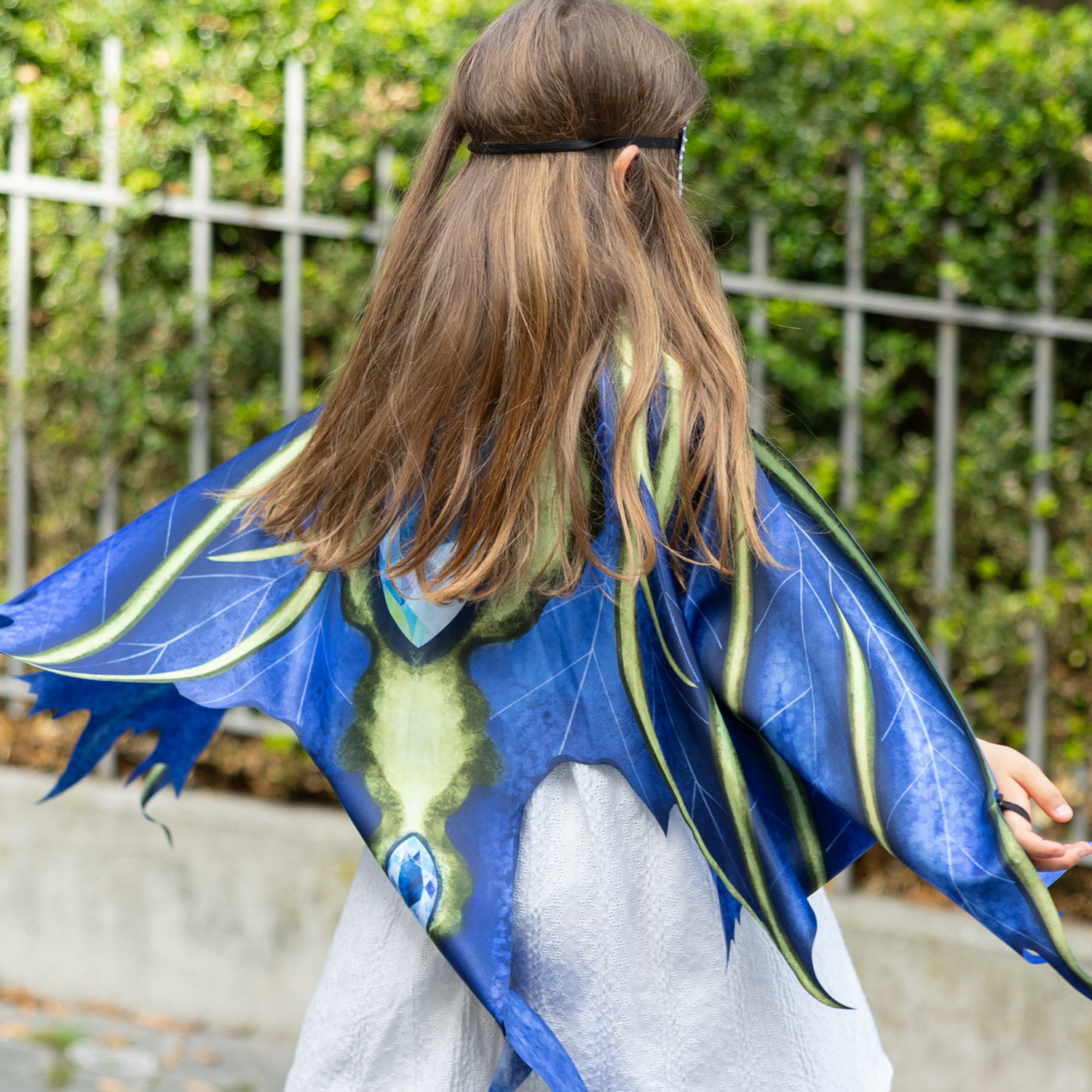 Celestial Dragon Jewel Soft-Wings Cape and Mask size 4-6