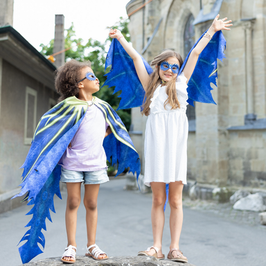 Celestial Dragon Jewel Soft-Wings Cape and Mask size 4-6