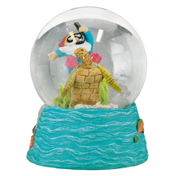 Summer Coastal Gnome Snowglobe by Old World Christmas