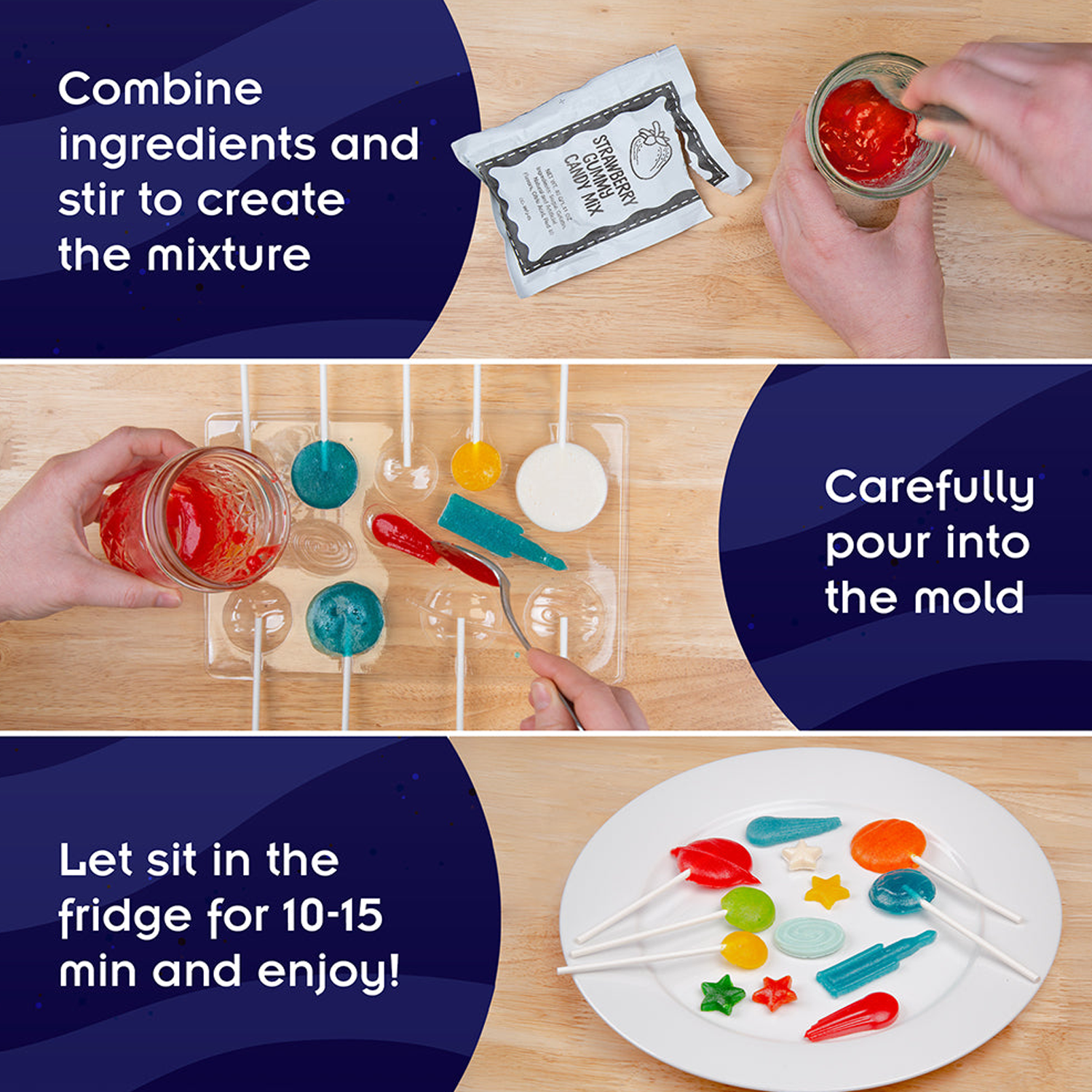 T&K Space Gummy Candy Lab