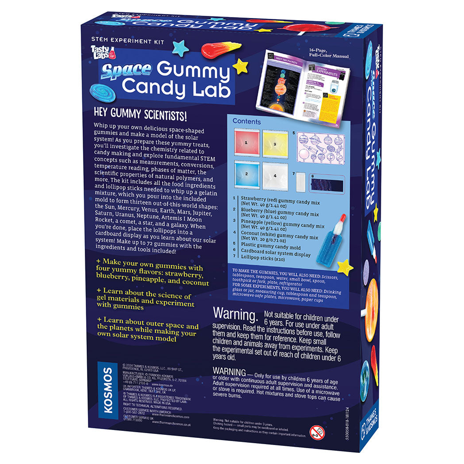 T&K Space Gummy Candy Lab