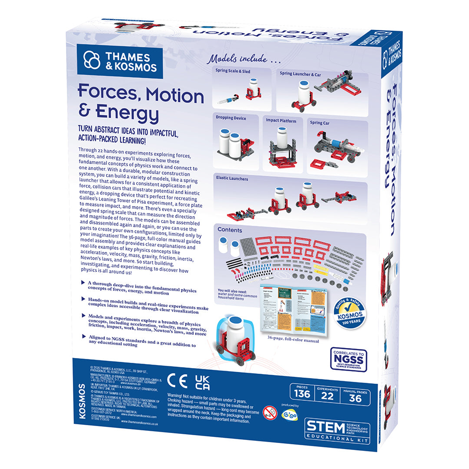 T&K Forces, Motion & Energy