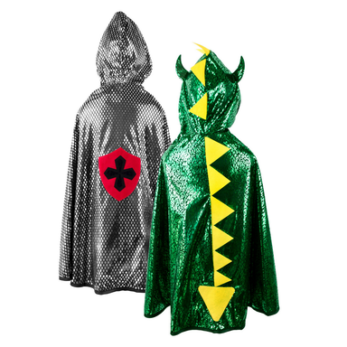 CE Dragon Knight Reversible Cape - Size 7-8