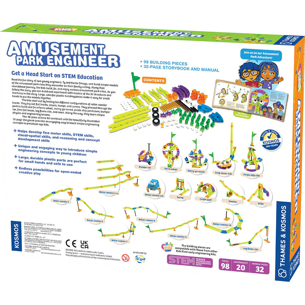 Thames and Kosmos Kids First Amusement Park Engineer Kit