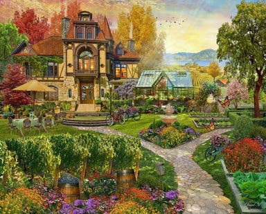Vineyard Retreat 500 Piece Puzzle