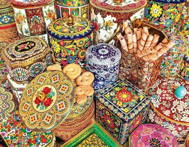 SPRGBK Cookie Tins 500 Piece Puzzle