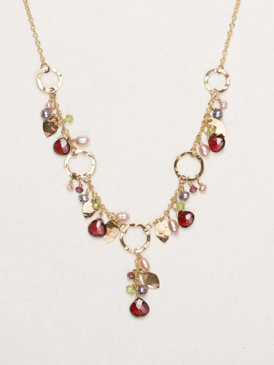 Holly Yashi Fairy Garden Necklace - Pomegranate    