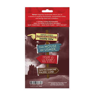 UPG Horror Magnetic Bookmark Set