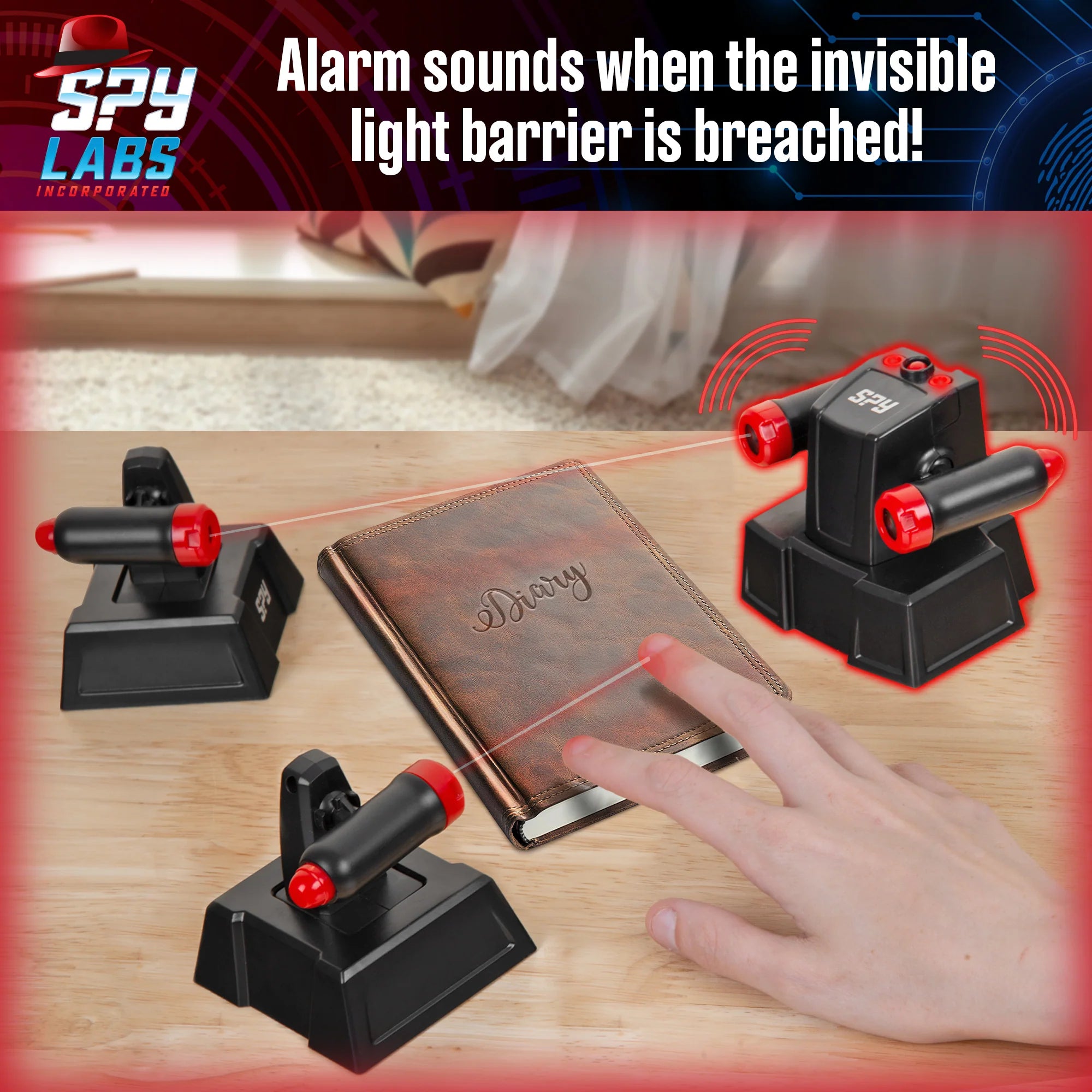 Spy Labs Invisible Trip Wire Alarm