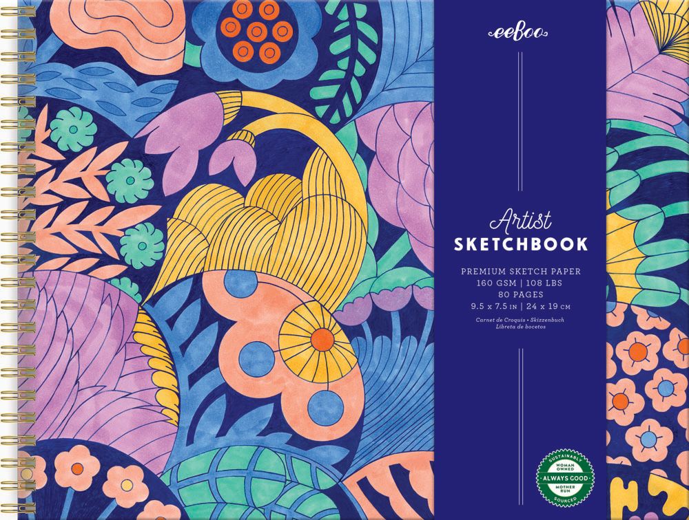 eeBoo Cecilia's Hardcover Artists Sketchbook